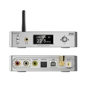 aptX-高清耳机放大器，带1Mii蓝牙5.0立体声音频接收器LDAC HiFi桌面音频解码器