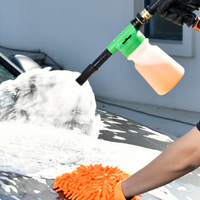 Pulvérisateur à mousse pour tuyau d'arrosage, distributeur de savon pour lavage de voiture, detailing automobile, nettoyage de bateau, pelouse, pistolet à mousse
