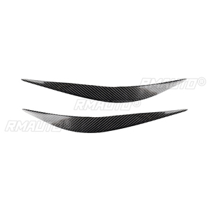 ฝาครอบตกแต่งคิ้วไฟหน้าคาร์บอนไฟเบอร์ 2 ชิ้น สำหรับ BMW F32 F33 F36 2012-2017 F80 M3 F82 F83 M4 2014-2016 - Product Image 2