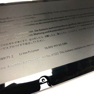 ラップトップバッテリーApple Macbook Pro 13 "15" A1278 A1286 A1398 A1502 A1708ラップトップA1322 A1437 A1321 A1494 A1417 A1493バッテリー - Product Image 5