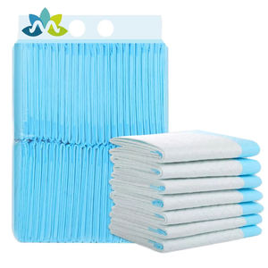 Bantalan kencing anjing antiair, 45x60cm 60x60cm 60x90cm alas hewan peliharaan sekali pakai menyerap latihan anak anjing - Product Image 1