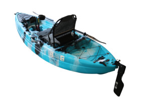<span class=keywords><strong>Kayak</strong></span> monoplace à pédales, siège unique, en plastique HDPE, avec aileron, pour la pêche, <span class=keywords><strong>kayak</strong></span> solo, avec moteur électrique pour canoë océanique - Product Image 5