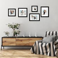 Harga Pabrik Grosir 12 Warna 5x7 6x8 8x10 11x14 16x20 12x16 Inch A3 A4 A5 Ukuran Kustom Bingkai Foto MDF Bingkai Gambar Kayu