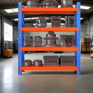 Vendita calda scaffalature e espositore unità 5 strati 200kg 300kg capacità 500kg materiale in acciaio per lo stoccaggio del magazzino - Product Image 3