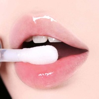 Huile à lèvres teintée OEM ODM en gros, étiquette privée personnalisée, huile à lèvres hydratante et repulpante, sérum pour les lèvres, soin de la peau, soin personnel des lèvres