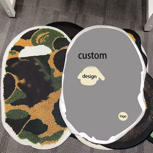 <span class=keywords><strong>Tapis</strong></span> en Velours Imprimés 3D pour Salon, <span class=keywords><strong>Tapis</strong></span> <span class=keywords><strong>de</strong></span> Marque pour Chambre, <span class=keywords><strong>Tapis</strong></span> d'Appoint Mignon Anime Décoration Noël pour la Maison - Product Image 1