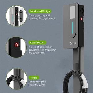Borne de recharge murale AC EV CCS2 pour usage domestique et professionnel en Europe, triphasée, extérieure, IP55, compatible <span class=keywords><strong>Tesla</strong></span> et tous les véhicules électriques CCS2 - Product Image 3