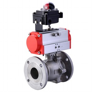 Bille rotative pneumatique à double action en acier inoxydable de haute qualité pour le contrôle de l'air - Product Image 1