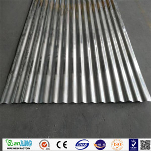 Tôle de toiture galvanisée 0,8 m x 3 m, panneau ondulé revêtu de zinc 40 g/m² - Product Image 5