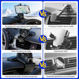 Soporte Universal para Teléfono de Coche ODM/OEM con Logotipo Personalizado, Soporte Giratorio de 360 Grados para Teléfono de Coche, para Regalo Promocional, Base para Teléfono de Automóvil - Product Image 5