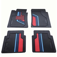 2024 Artes populaire universel 4 pièces tout temps Durable en caoutchouc anti-dérapant PVC talon Pad tapis de sol de voiture pour voitures camions SUV