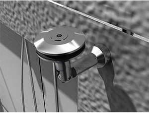 Soporte de Acero Inoxidable Moderno para <span class=keywords><strong>Toldo</strong></span> de Cristal, Sistema de Soporte de Pared a Cristal para Protección Contra la Lluvia en la Puerta Principal - Product Image 5