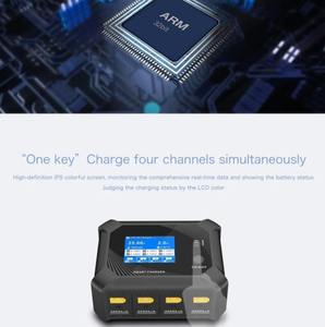 Chargeur intelligent UP9, entrée AC et DC, sortie 24V, avec affichage LED, compatible avec les batteries LiPo, LiHV, Li-ion, LiFe pour drone FPV - Product Image 6