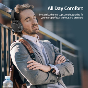 Nhà Máy Giá Đen Studio Tai Nghe Headphone Trọng Lượng Nhẹ Có Dây Tai Nghe Với Microphone - Product Image 6