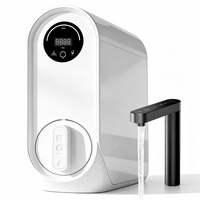 Purificateur d'eau à hydrogène certifié sous évier, osmose inverse RO 5 étapes, PEM SPE 600G, sans réservoir, robinet intelligent, pour cuisine, fabricant