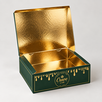 Boîte à emporter en papier pour frites et poulet frit, emballage alimentaire personnalisé avec logo, conteneur jetable pour marque de restauration rapide