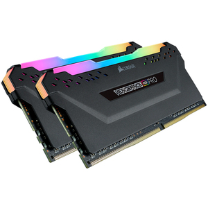 Kit de mémoire DDR4 DRAM 3200 MHz USCORSAIR VENGEANCE RGB PRO 32 Go (2 x 16 Go) / 16 Go (1 x 16 Go) - Noir - Ordinateur de bureau USCORSAIR VENGEANCE RGB - Product Image 2