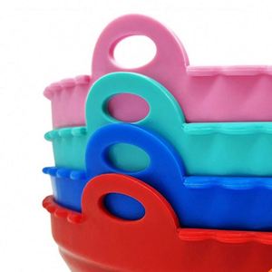 Reutilizables, Aptos para Alimentos, Accesorios para Horno y Freidora de Aire, Revestimientos, Cesta, Bandeja para Hornear, Olla Plegable de Silicona para Freidora de Aire - Product Image 6