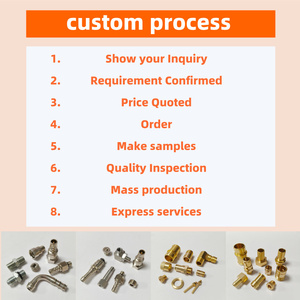 ข้อต่อท่อทองเหลืองแบบเกลียวตัวผู้ ปลายง่าม แบบหกเหลี่ยม ขนาด 4 6 8 10 มม. สำหรับเชื่อมต่อท่อ - Product Image 6