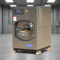 Laveuse-essoreuse électrique entièrement automatique de 15 kg avec haute performance d'extraction 220V pour les hôtels, les hôpitaux et les blanchisseries commerciales