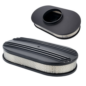 Ensemble de filtre à air ovale universel avec boulons pour usage automobile - Product Image 1