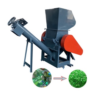 Waste plastic PET bottle crusher machine plastic crushing machine