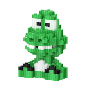 Оптовая продажа, Настраиваемые детские строительные блоки, популярные серии аниме персонажей, наборы гранул для украшения - Product Image 4