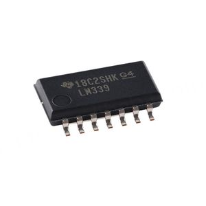 Chip comparador diferencial de cuatro canales LM339NSR SOIC-14 - Product Image 1