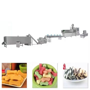 Línea de Producción Completa Automática de Bocadillos para Mascotas con Motor Extrusor, Bajo MOQ, Venta al por Mayor, 380V 100-300kg/h - Product Image 6
