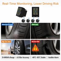 Capteur TPMS externe pour voiture, pression et température des pneus, affichage OEM pour points aveugles, longue portée, vente en gros