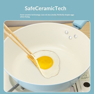 Nueva Sartén Antiadherente de Acero al Carbono, Multifuncional, Compatible con Cocina de Inducción y Estufa de Gas, Venta al por Mayor para el Hogar - Product Image 4