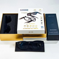 Lunettes Intelligentes IA avec Film Vidéo 4K Haute Qualité à Changement de Couleur, Caméra 4K Intégrée, Écran, Étanchéité IPX-5, Lentille à Transition et Anti-Lumière Bleue