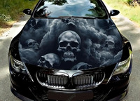 Auto capot de voiture wrap capot graphiques autocollants étanche vinyle anime vinyle plein capot de voiture anime wrap décalque