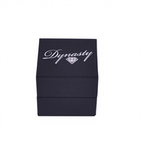 Boîte à bijoux en bois carrée avec fermeture magnétique pour emballage cadeau, décoration de fête de mariage, demande en mariage, anniversaire et événements spectaculaires