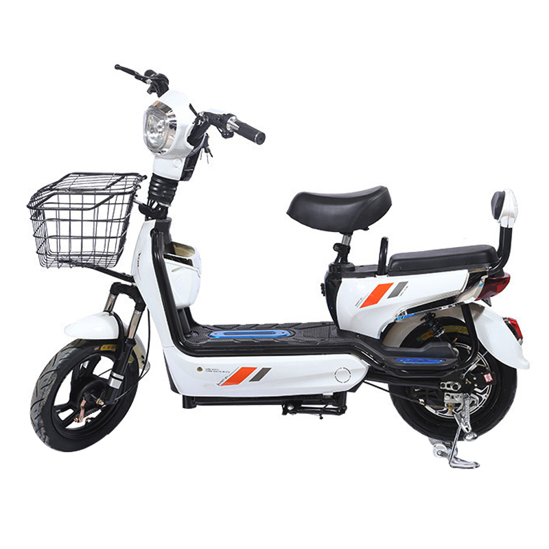 Electric City Bike with Battery, Electric Scooter, 2 Seater, E-Cycle, E-Cycle, Electric Bicycle, 2 Seater, 48V, 350W, China, New Type
