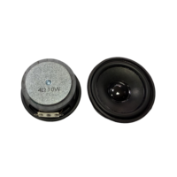 JL JL-526 Haut-parleur passif multi-usage 3 pouces 77mm 10W 4Ohm, basses profondes, aimant puissant 60mm, suspension en PU, aimant externe, finition noire