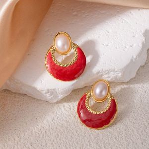 Pendientes de mariposa y flor de moda con diseño de trébol de cuatro hojas, exportador experimentado para mayoristas de productos variados, incrustaciones de resina epoxi, color de alta fidelidad. - Product Image 4