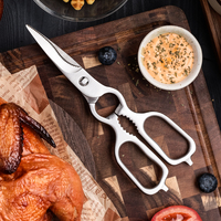 Grandsharp multifonctionnel accessoires de cuisine ciseaux de cuisine vente chaude coupe légumes poulet viande ouvre outil
