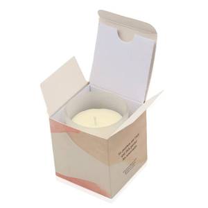 Échantillon gratuit, emballage de luxe à faible MOQ, boîte à bougies personnalisée en papier à emballage plat - Product Image 1