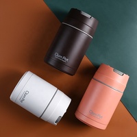 Boîtes à déjeuner à Double paroi tressées en acier inoxydable, ml, Pot tressé sous vide, pour étudiants, Pot à nourriture