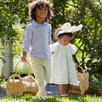 Panier cadeau en rotin en forme de voiture avec poignée, écologique, durable, multifonctionnel, personnalisable avec logo, pour fêtes d'anniversaire d'enfants, cadeaux pour bébés