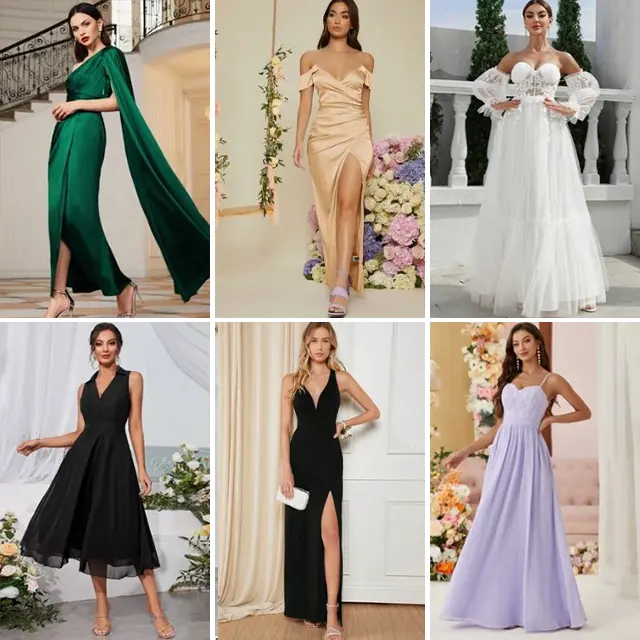 Women's Dresses Elegant Ladies Casual Dress Women Clothing For Summer Custom Design Dress Mix style Random