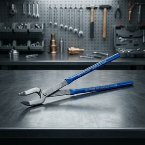 SUNTOOLS/STIPL 202D Pince à bijoux en acier inoxydable avec poignées bleues 18 pouces, pince à creuset pour le travail précis des métaux - Product Image 6