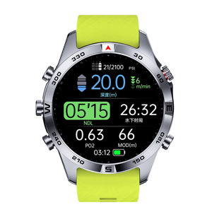 Montre de <span class=keywords><strong>plongée</strong></span> étanche Sunroad avec transmission sonar, profondeur de <span class=keywords><strong>plongée</strong></span> 100m, alarme de sécurité, montre sport en métal pour homme - Product Image 2