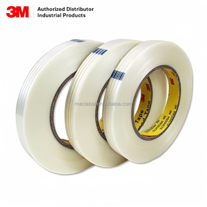 MACtape Résistance aux rayures <span class=keywords><strong>3M</strong></span> <span class=keywords><strong>Scotch</strong></span> 8915 Ruban de filament <span class=keywords><strong>transparent</strong></span> Fibres de verre continues Ruban adhésif en caoutchouc synthétique - Product Image 1