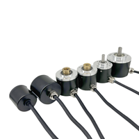 Encoder Rotatorio Magnético Absoluto de Alta Resolución RS485 Modbus 10-21Bit, Carcasa de Aleación de Aluminio, Múltiples Tamaños, Sensor de Posición