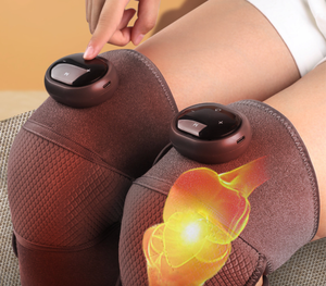 Massaggiatore per il ginocchio con vibrazione e impacco caldo allevia il dolore al freddo umidità-rilassamento del piede impacco caldo - Product Image 1