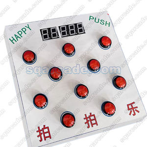 Juego interactivo Whack-A-Mole, parque infantil de madera, prueba de reacción de calentamiento, 1 año de garantía, idioma Inglés - Product Image 5