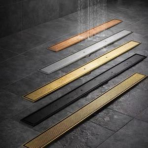 Desagüe <span class=keywords><strong>de</strong></span> Ducha Lineal Rectangular <span class=keywords><strong>de</strong></span> Acero Inoxidable 304, Desagüe <span class=keywords><strong>de</strong></span> Piso Invisible para Baño y Hotel - Product Image 3
