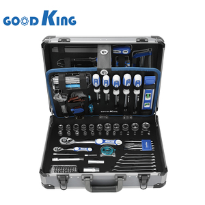 Good <span class=keywords><strong>King</strong></span> 161 pièces jeu de clés à douille de haute qualité Kit d'outils de réparation <span class=keywords><strong>AUTO</strong></span> dans un boîtier en aluminium 11612 - Product Image 2